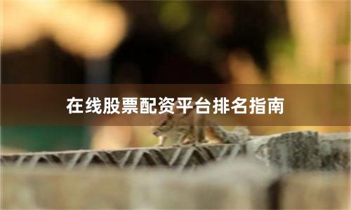 在线股票配资平台排名指南